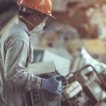 Évacuation des déchets