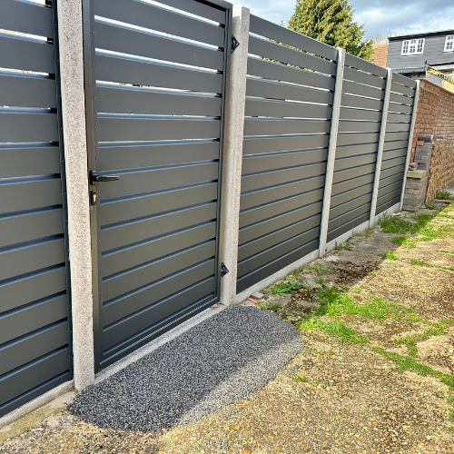 Clôture - pose clôture