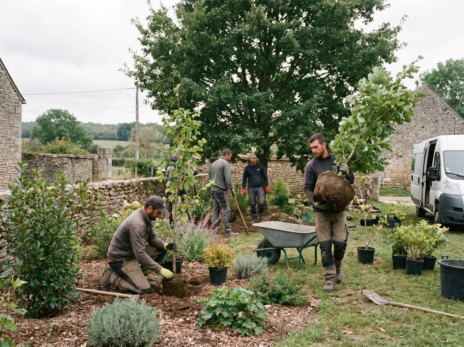 Plantations et massifs par Les Jardins d'Ossau