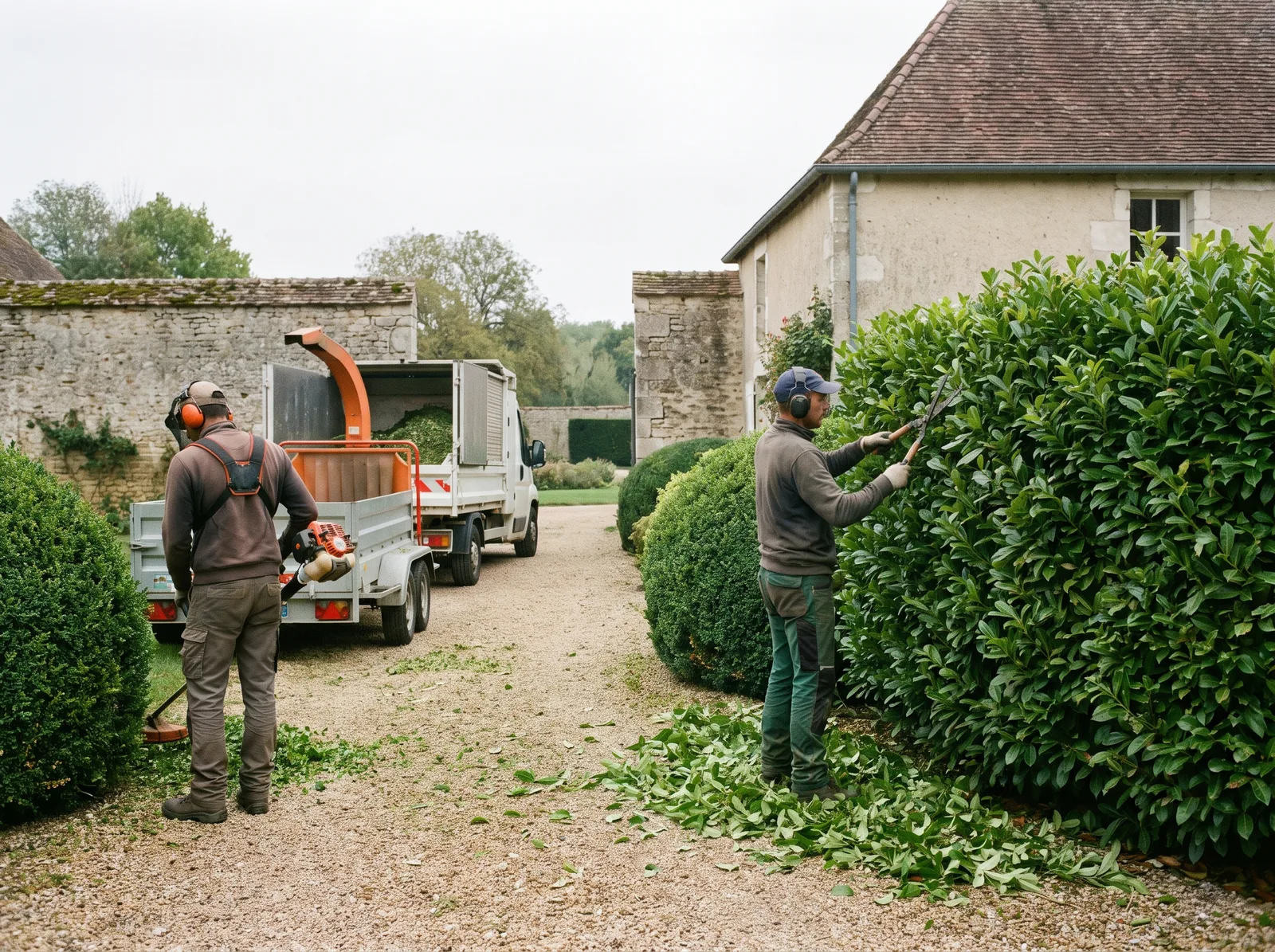 Taille de haies et d'arbustes par Les Jardins d'Ossau