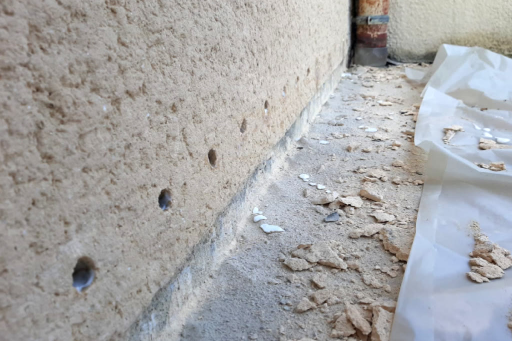 Assèchement murs humides traitement professionnel - Fonginet