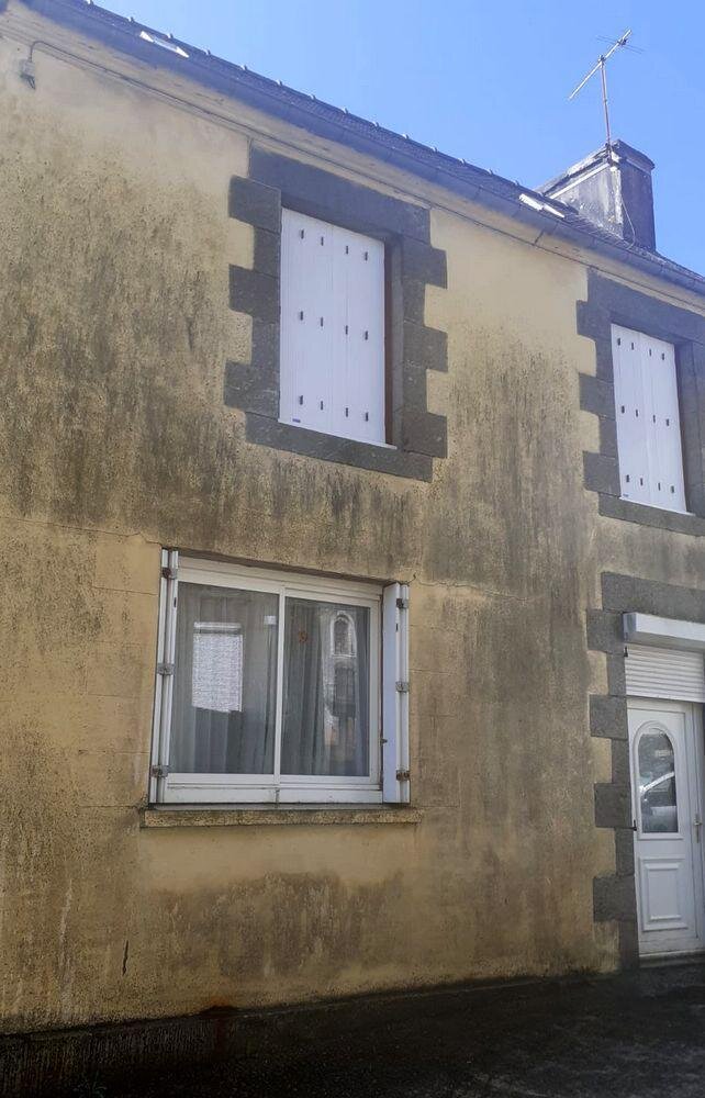 Façade avant peinture extérieure - État initial