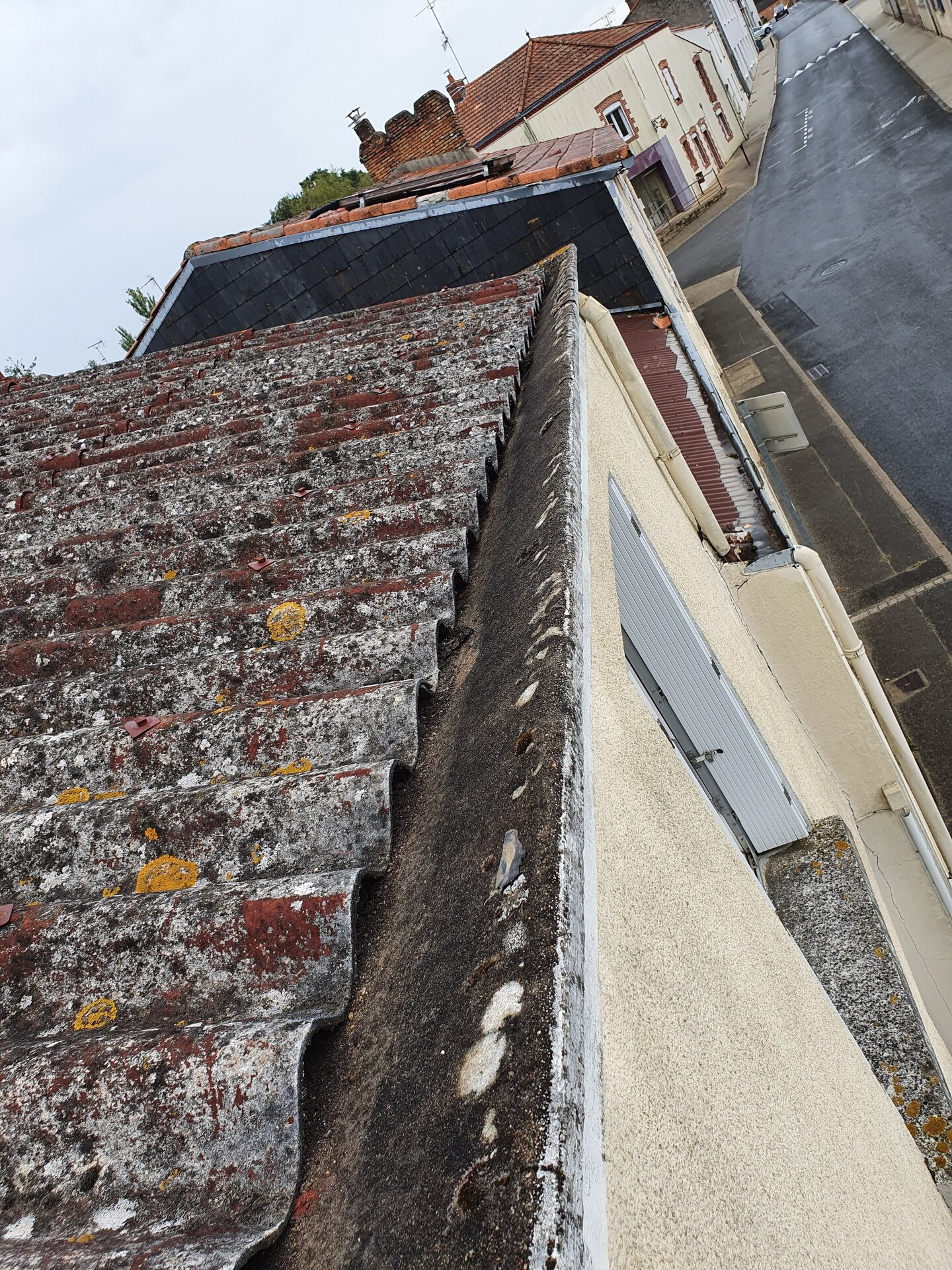 Peinture façade maison de ville - Centre Nantes