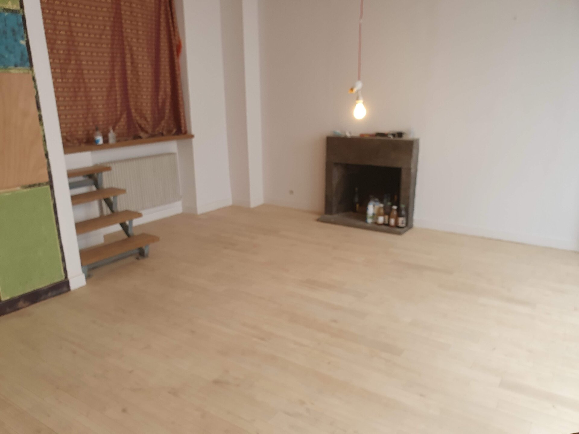 Peinture intérieure murs gris - Finition mate élégante