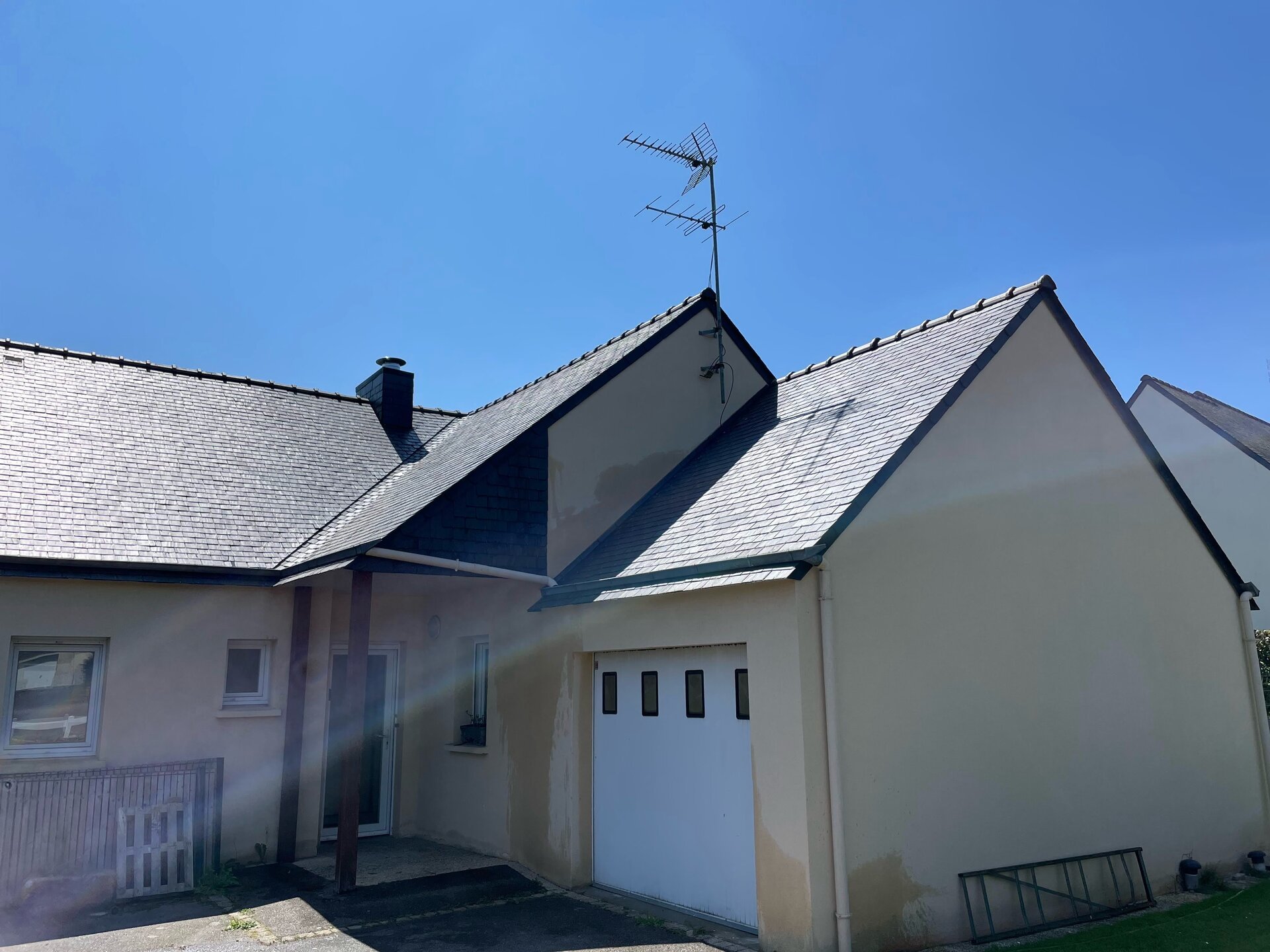 Peinture toiture finition - Résultat impeccable