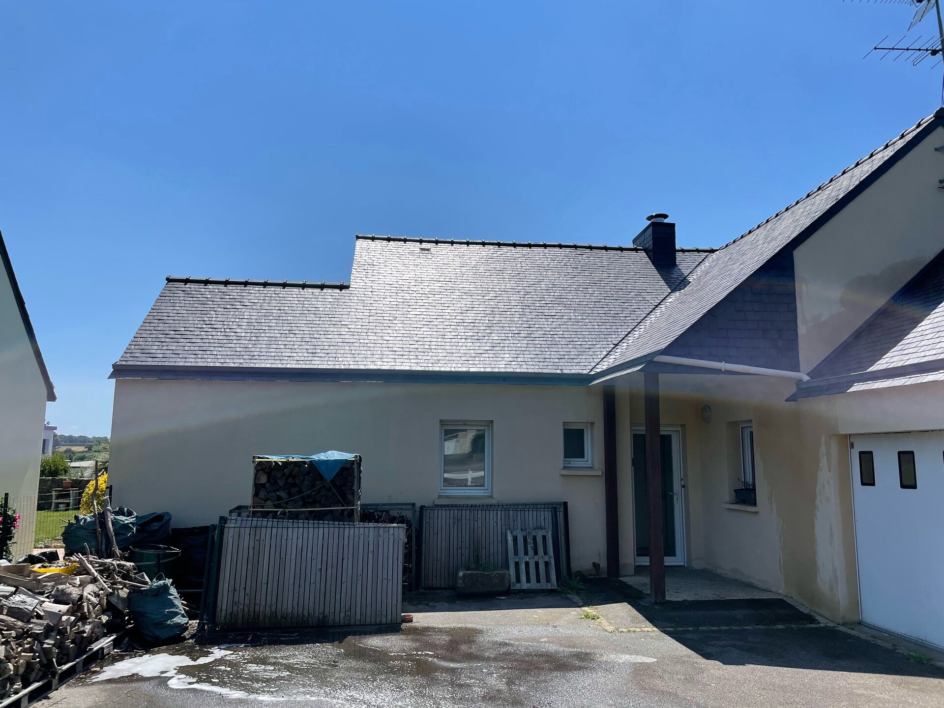 Peinture toiture moderne - Design contemporain