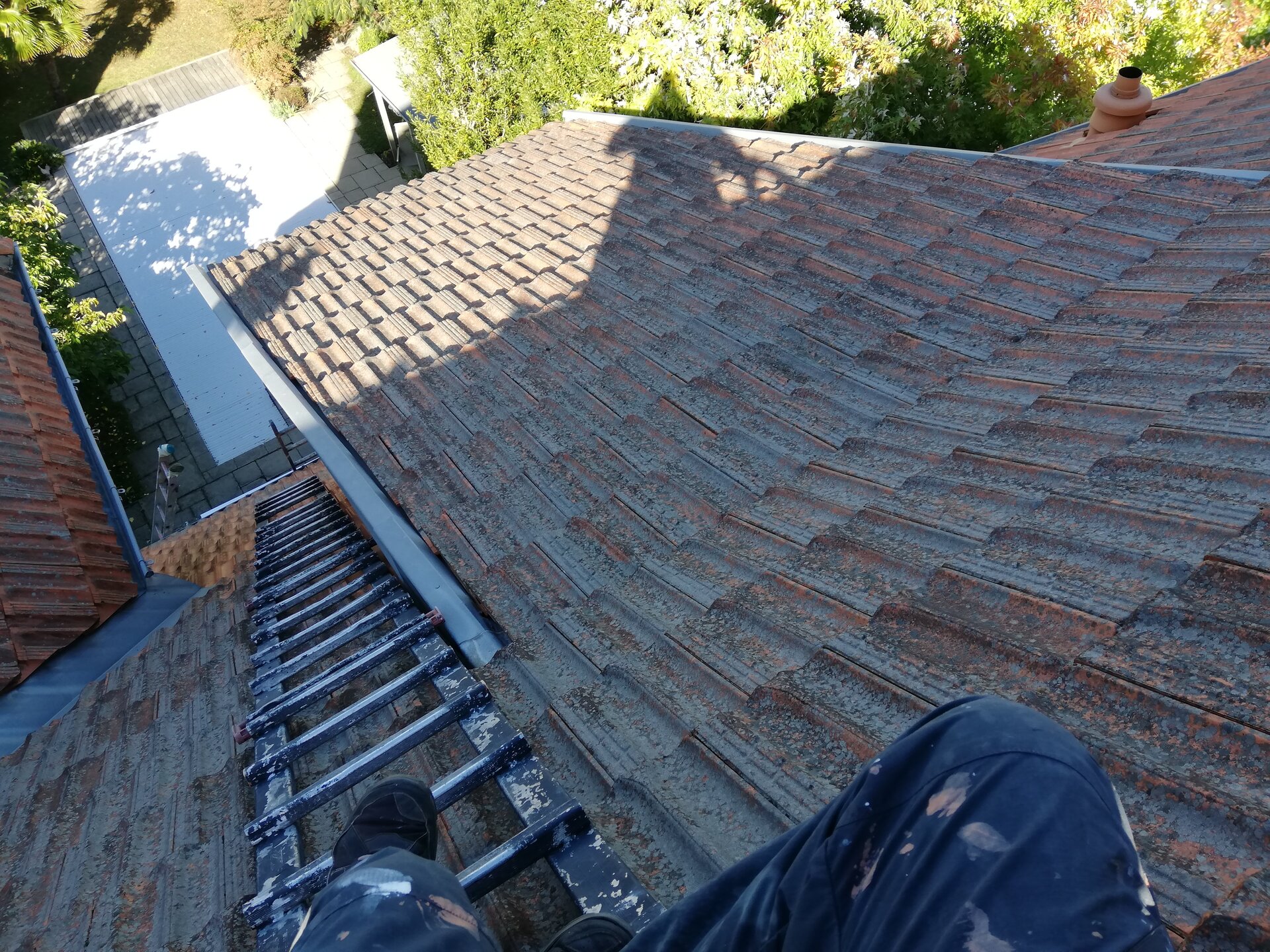 Ravalement façade préparation - Nettoyage et décapage