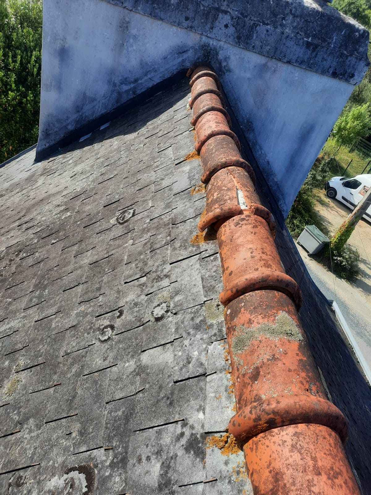 Pose d'ardoises - GROS BOIS RENOVATION