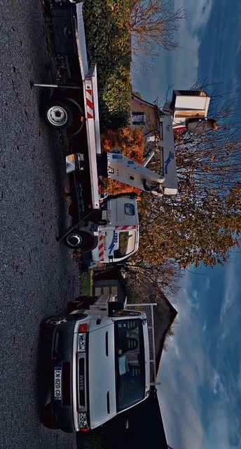 Camion nacelle KR PRO ELAGAGE pour interventions en hauteur