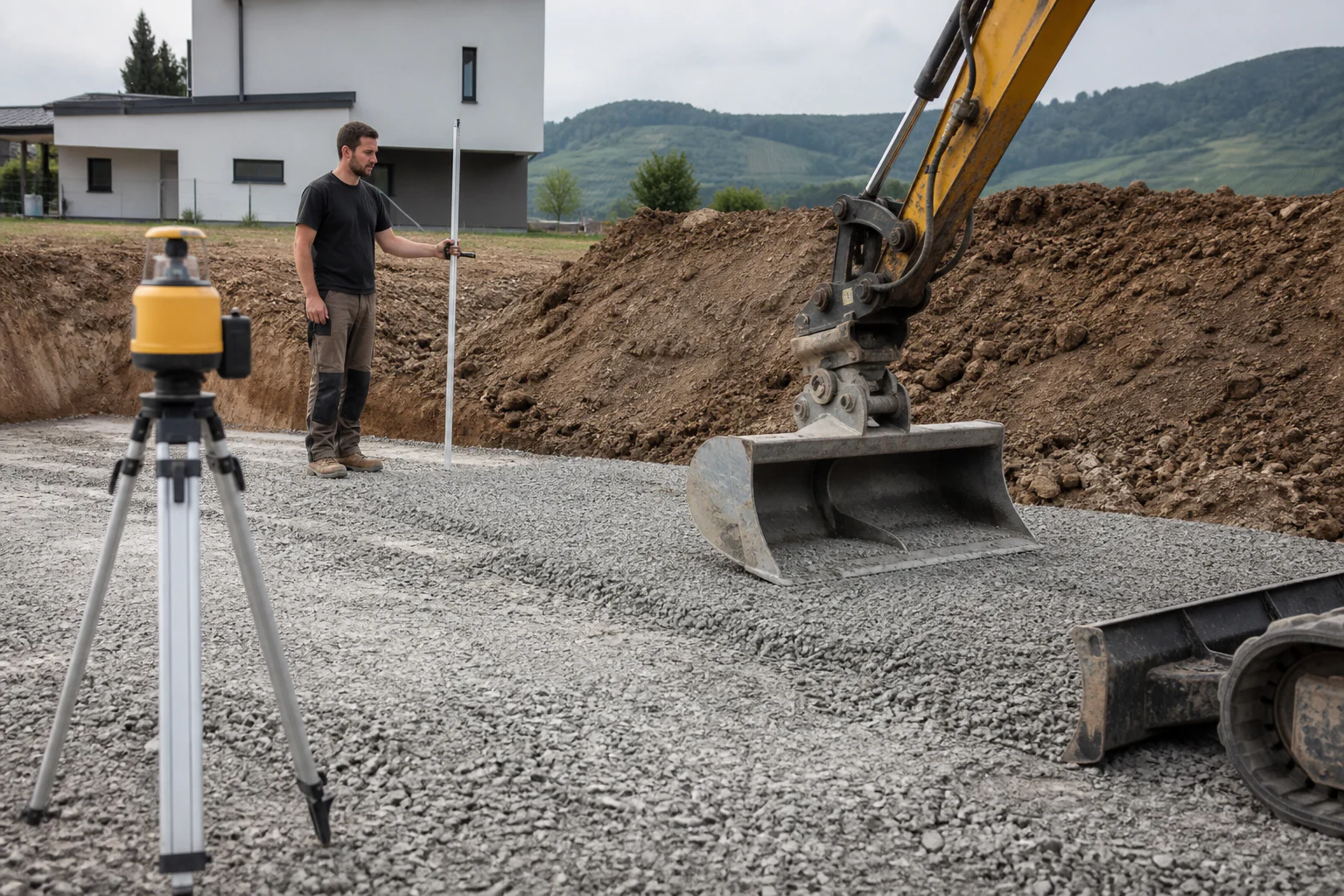 Un terrassement adapté au projet