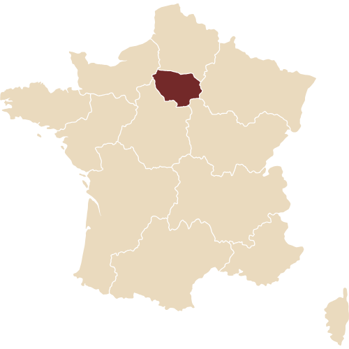 Carte des zones d'intervention de Ma Toiture à Paris en Bretagne