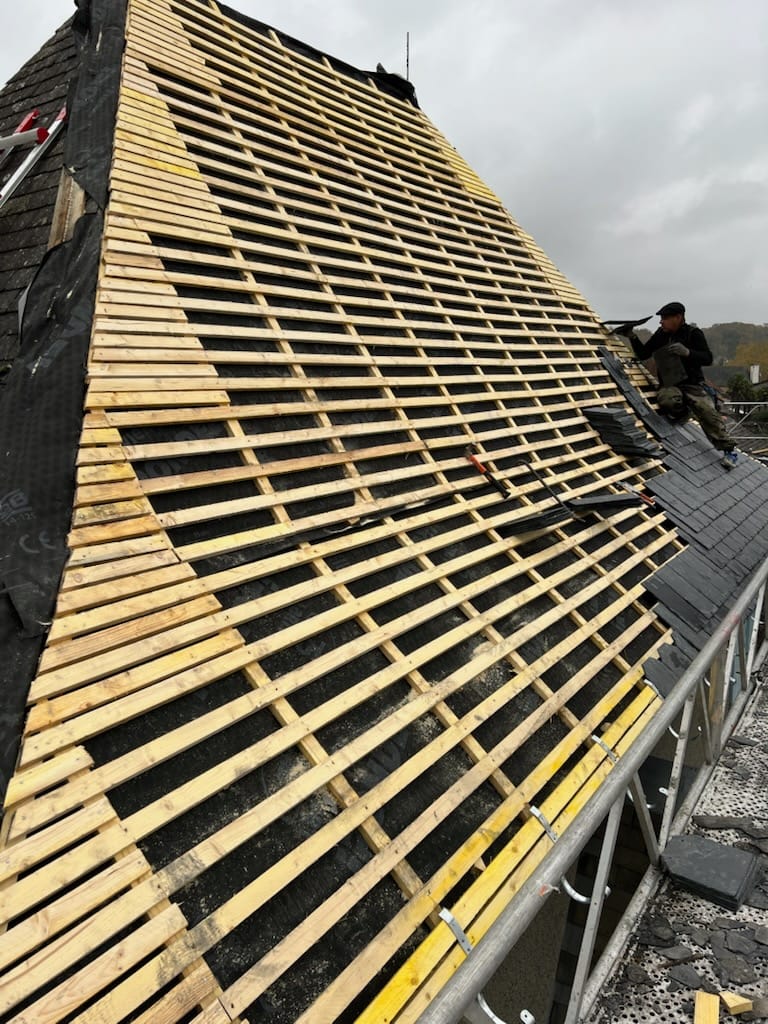 Travaux de toiture