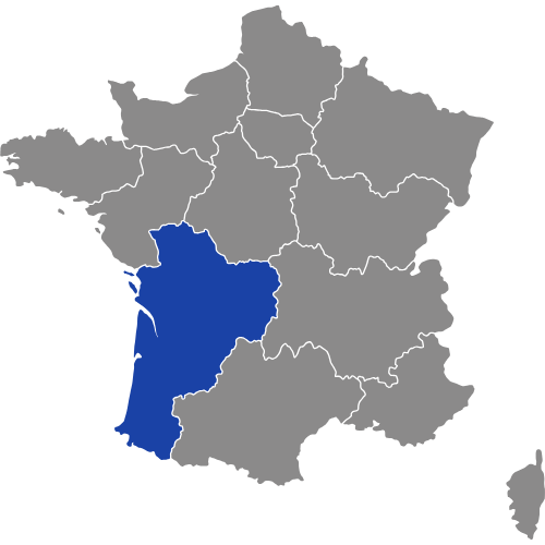 Carte des zones d'intervention de Pyrénées Peinture & Co en Seine-et-Marne