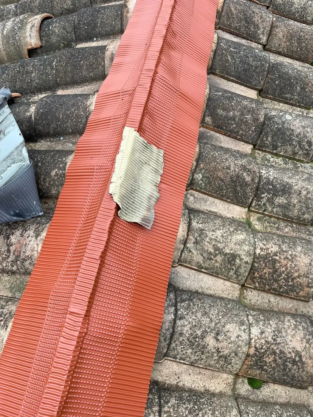 Réfection d'un faîtage
