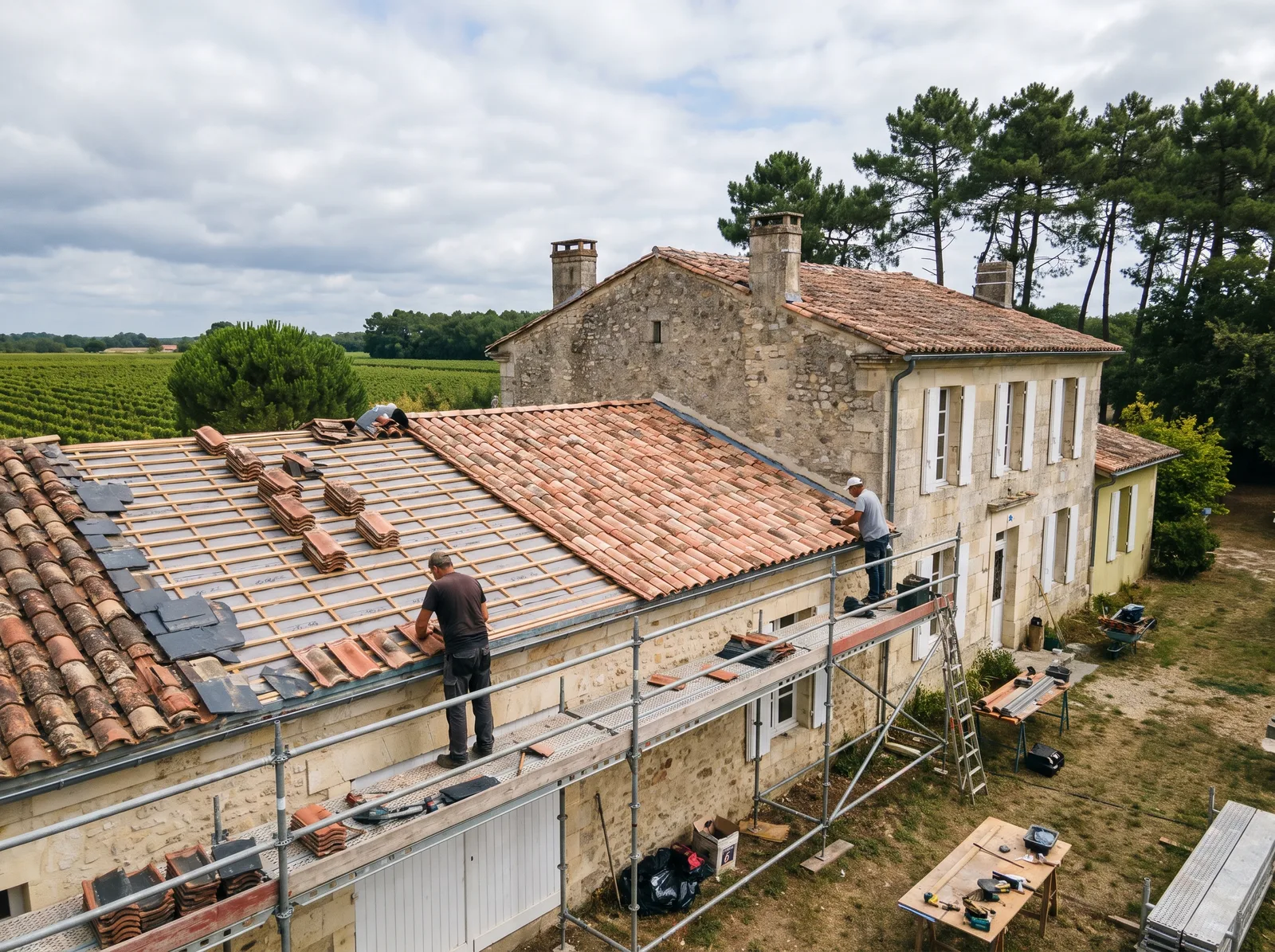 Réfection de toiture