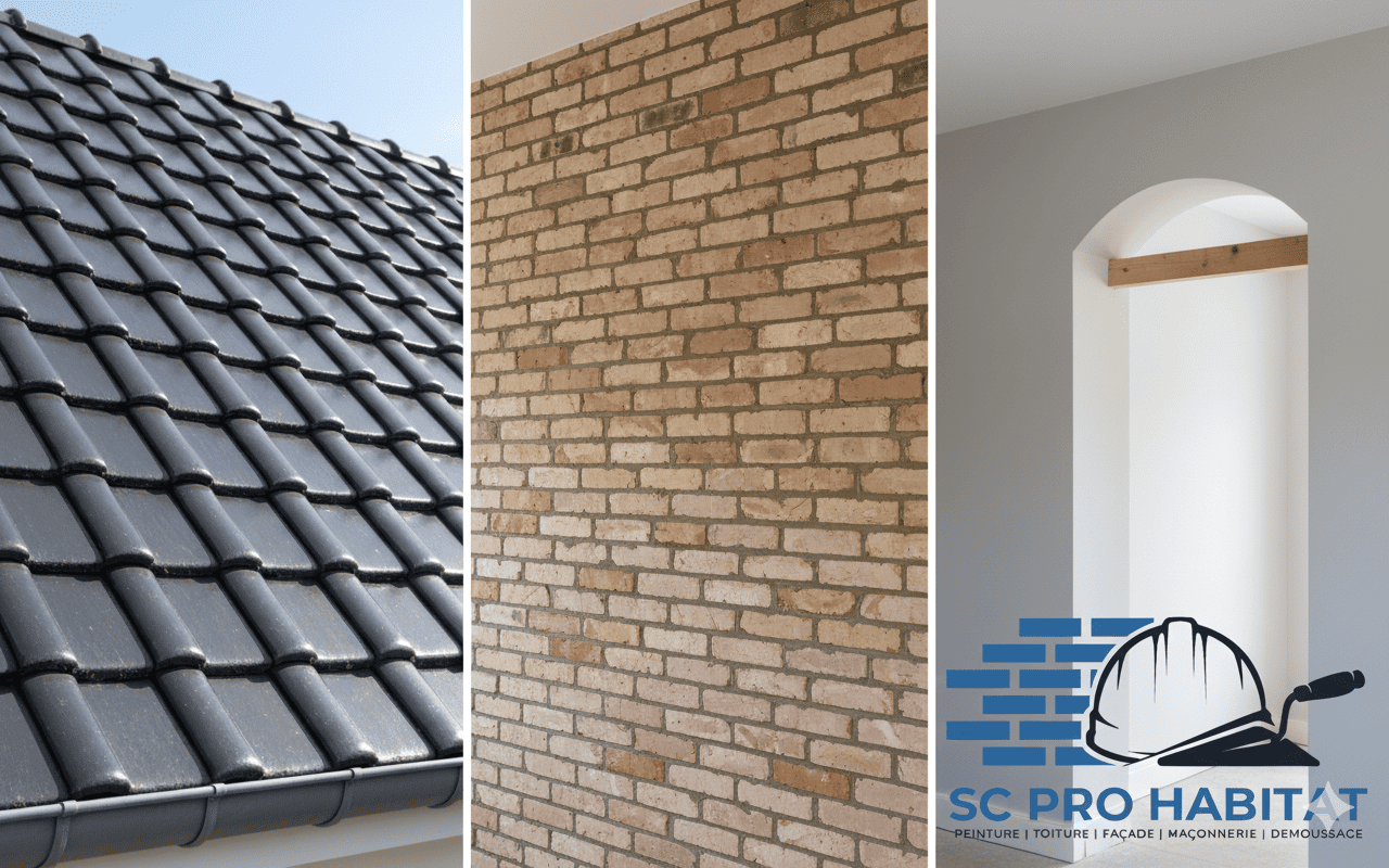 Solutions toiture façade peinture maçonnerie SC PRO HABITAT Toulouse