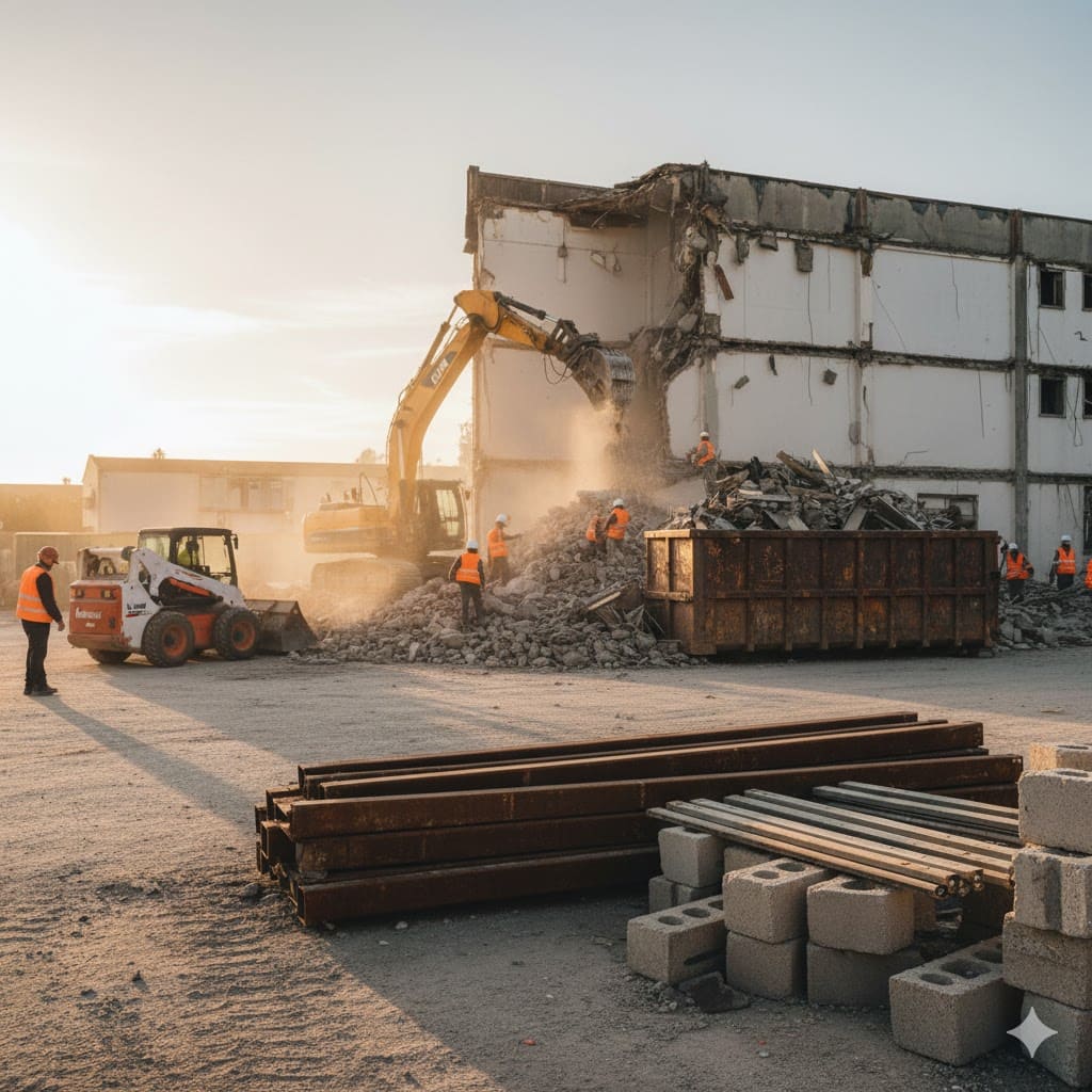 Solutions démolition débarras STM PRO ENVIRONNEMENT Lot