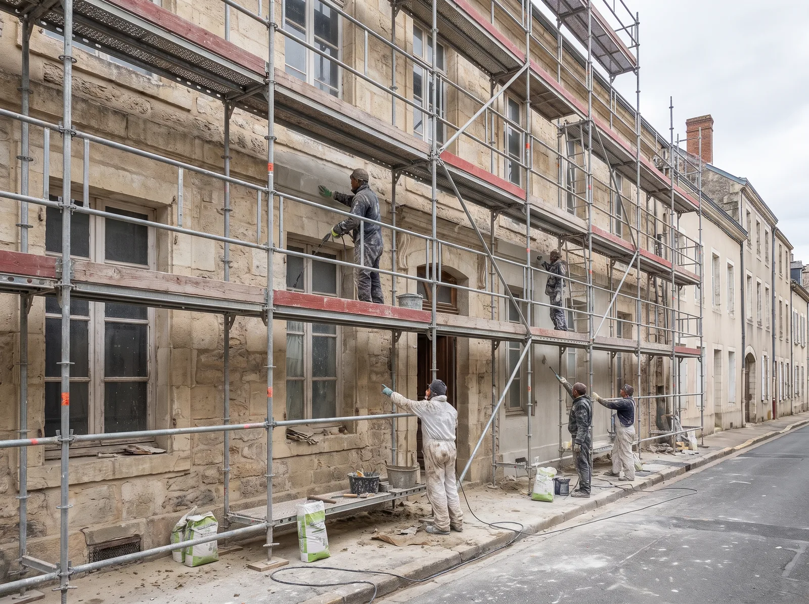 Ravalement de façade · Maçonnerie Candau