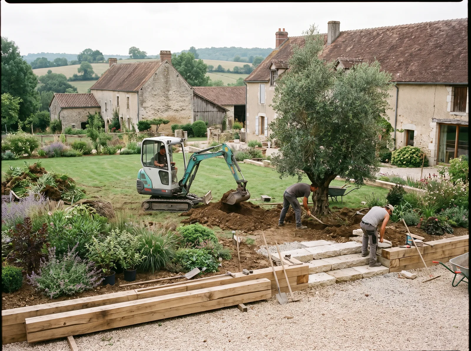 Création et aménagement de jardin · Les Jardins d'Ossau