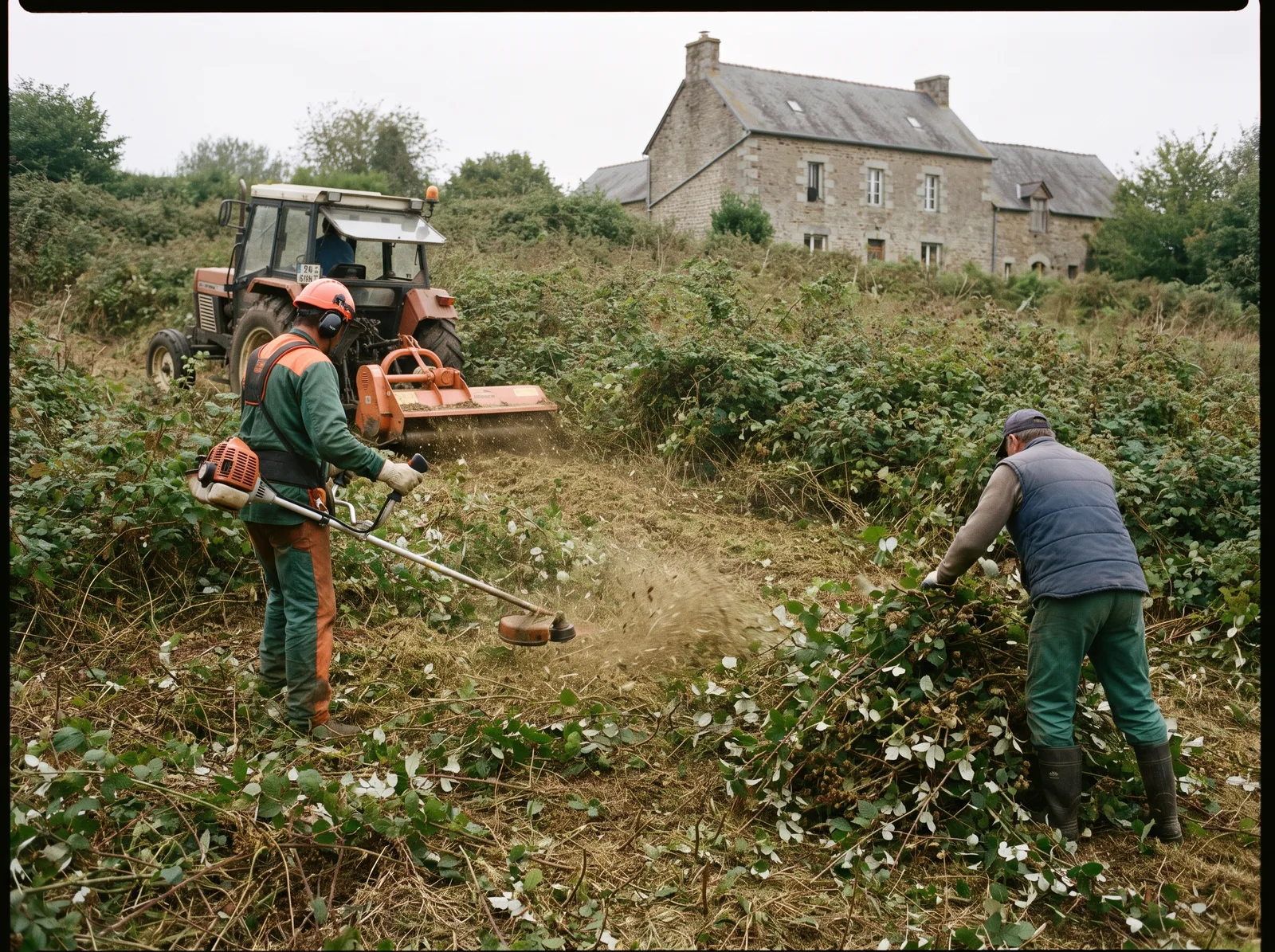 Débroussaillage · Les Jardins d'Ossau