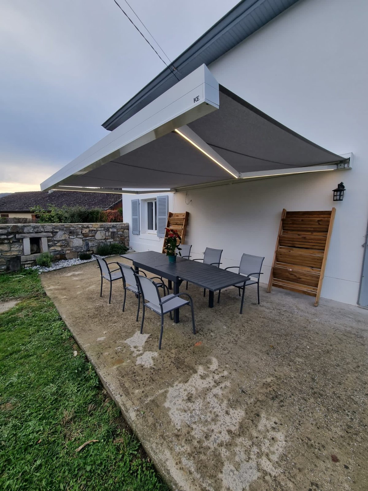 Réalisation VMV Habitat : volets posés près de Pau (64)