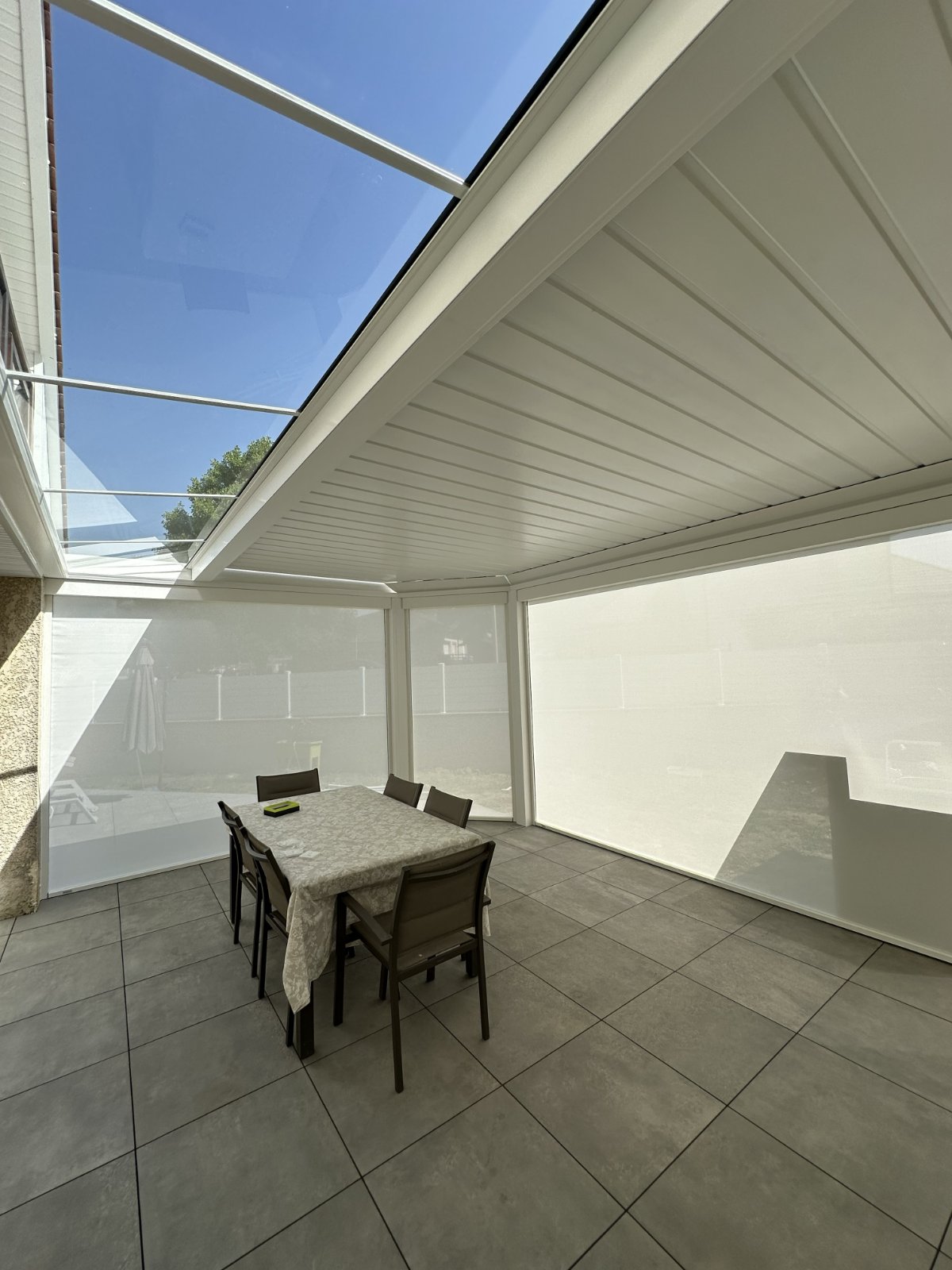Réalisation VMV Habitat : pergola posée près de Pau (64)